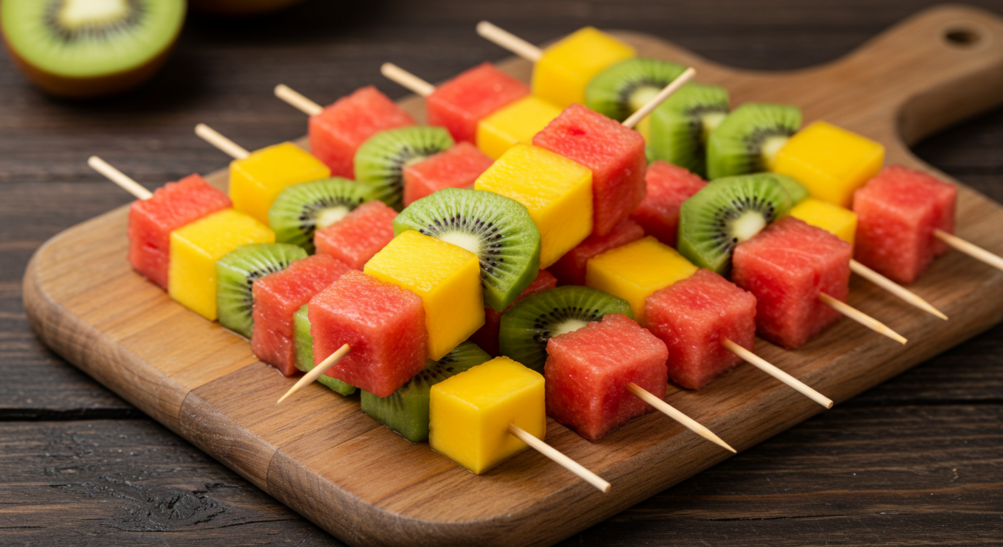 Brochettes de Fruits Frais