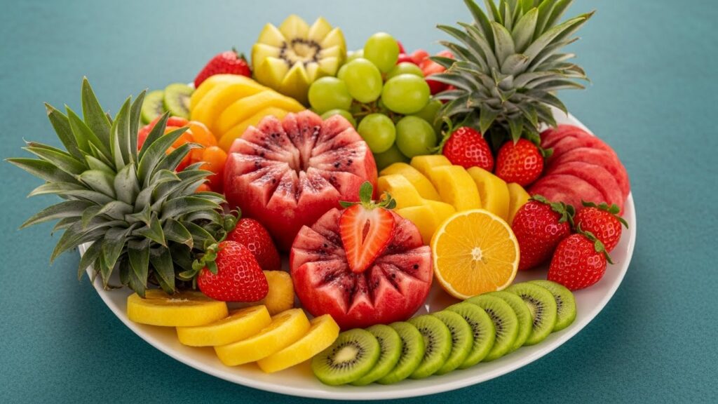 Plateau de Fruits Exotiques